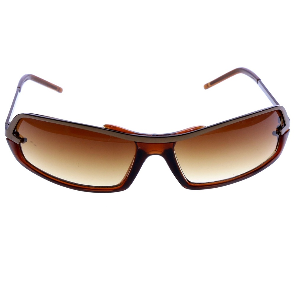 Liz Claiborne Brown Gradient Sunglasses 90s - Picture 3 of 7